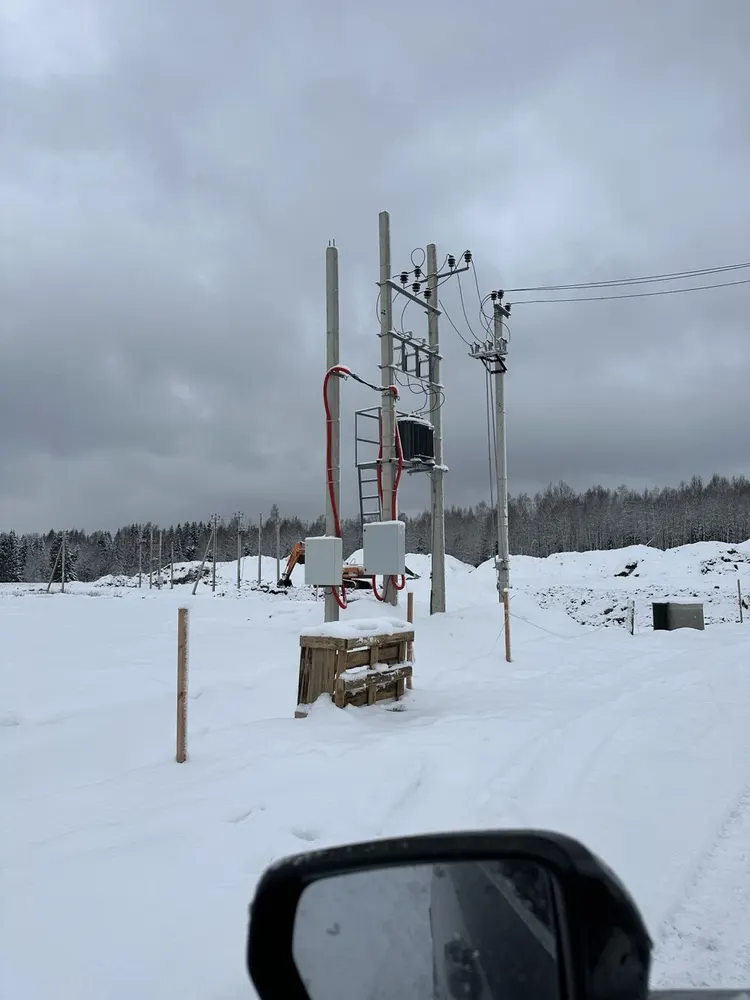 Подключение зимой
